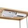 Duduxi Under Desk Holder for Thunderbolt 4 Dock/Thunderbolt 3 Dock and Power Cable, Under Desk Iron Storage Rack for TS4 / TS3 Plus, No Drill, Easy Install with All Hardware Included, White