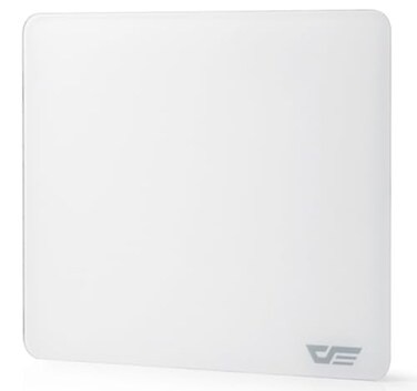 darkFlash Glass Mouse Pad 11.8 10.2 Inch, Ultra-Smooth Tempered Surface