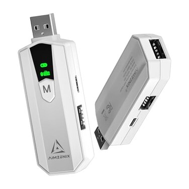 Aimzenix Ax200Pro Keyboard and Mouse Adapter for PC, Switch, Switch 2