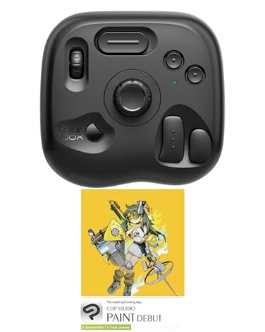 Tour box Tourbox Lite Bluetooth Drawing Bundle with Clip Studio Paint Debut