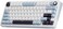 iLovBee B75 Wireless Mechanical Keyboard with Knob, Linear Switch, White