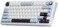iLovBee B75 Wireless Mechanical Keyboard with Knob, Linear Switch, White