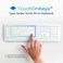 Clevetura Clvx 1 Mac Wireless Keyboard with Trackpad Full Size Bluetooth