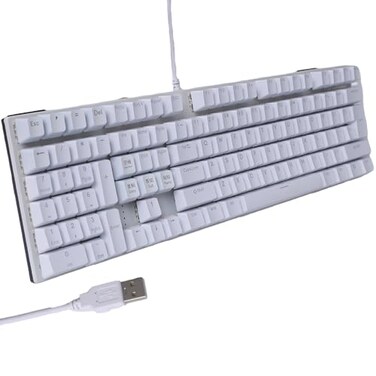 Urby King Mills Southpaw Left-Hand Keyboard, Wired USB, Compact with Numeric Pad