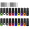 Eastbull USB Flash Drive Bulk 1GB 20 Pack with Lanyards USB 2.0 Thumb Drive Bulk Memory Stick USB Mass Storage
