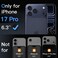 JETech Screen Protector for Iphone 17 Pro, 3-Pack