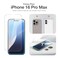 AMAZINGthing For Iphone 16 Pro Max Radix - Full Glass Screen Protector, Ultra Clear, 9H Tempered Glass, Full Coverage, Case Friendly, Oleophobic, Alignement Frame, 2 Pack