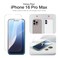 AMAZINGthing For Iphone 16 Pro Max Radix - Full Glass Screen Protector, Ultra Clear, 9H Tempered Glass, Full Coverage, Case Friendly, Oleophobic, Alignement Frame, 2 Pack