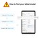 Sparin 2 Pack Screen Protector for Samsung Galaxy Tab A9/A11 8.7 Inch