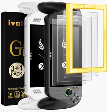 Ivoler Anti-Glare Screen Protector for Asus Rog Xbox Ally &amp; Ally X 3-Pack