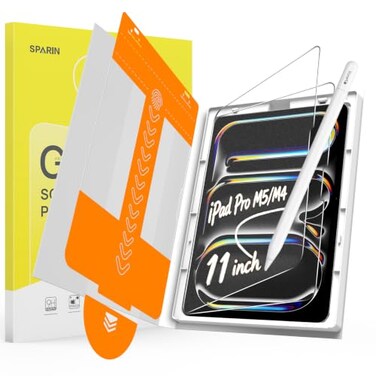 Sparin 2 Pack Paper Screen Protector for Ipad Pro 11 Inch M5 M4 2025/2024