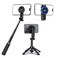 UBeesize 3 in 1 Magnetic Mini Selfie Stick Tripod with Rechargeable Remote