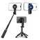 UBeesize 3 in 1 Magnetic Mini Selfie Stick Tripod with Rechargeable Remote