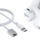 Amvr Magnetic Charging Cable Kit Compatible with Meta Quest 3/3S/Pro Accessories, USB-C 3.0 Power Port, Premium Device Protection (Cannot Transmit Data Simultaneously)