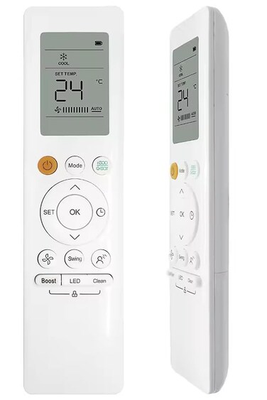 Lomca Replacement for Midea Air Conditioner Remote Control Rg10A-Bgef RG10A(B2S)/BGEF RG10A/BGEF RG10L1(2HS)/BGEF