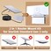 UBeesize Starlink Mount, Standard Router 3 Wall Mount with Cable Caddy