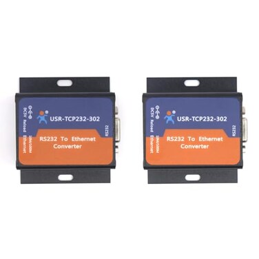 Pusr Usr-Tcp232-302 Tiny Size RS232 to Tcp Ip Converter Serial RS232 to Ethernet Server Module Ethernet Converter Support Dhcp/DNS (2)
