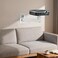 Baishun Projector Stand, Projector Wall Mount with 1/4-Inch Thread, White