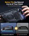 Fastsnail Switch 2 Protective Case with Ergonomic Grip for Joycon 2(Black)