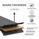 Bbx-G Bunkie Board Twin Size 38X75'' - Under Bed Support