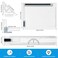 Zonon A4 Portable Drawing Board, Multi-Function Metric Drafting Table Drafting Board with Clear Rule Parallel Motion and Angle Adjustable Measuring System