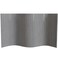 Red Lantern 4 Ft. Short Bamboo Wave Screen - Grey