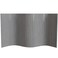 Red Lantern 4 Ft. Short Bamboo Wave Screen - Grey