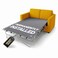 Meliusly Sleeper Sofa Bed Support Board Full (46X64) - Permanent Fit
