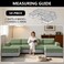 Unbbrrl 10 Pieces Stretch Sofa Cushion Covers for U-Shaped Modular Sectional Couch with 4 Seats+4 Backs+2 Arms, Upholstered Covers for Sofa Bed with Deep Double Chaise (Avocado,10 Pieces Set)