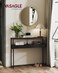 Vasagle 39.4 Inches Console Table, Narrow Sofa Table, 2-Tier