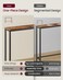 Vasagle 31.5" Console Table, Narrow Behind Couch Table, 1 Tier