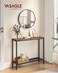 Vasagle 31.5" Console Table, Narrow Behind Couch Table, 2 Tier