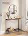 Vasagle 31.5" Console Table, Narrow Behind Couch Table, 2 Tier