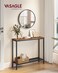Vasagle 31.5" Console Table, Narrow Behind Couch Table, 2 Tier