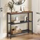 Vasagle 31.5" Console Table, Narrow Behind Couch Table, 3 Tier