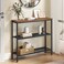 Vasagle 31.5" Console Table, Narrow Behind Couch Table, 3 Tier