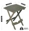 Adams Quik-Fold Side Table - Gray