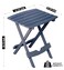 Adams Quik-Fold Side Table - Bluestone