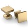 Amerdeco 10 Pack Champagne Bronze Cabinet Knobs 1.2