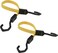 Stanley 24" Premium Flat Bungees with Self Centering X-Large Hooks, 2 Pack