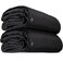 US Cargo Control 80" X 72" Large Sound Dampening Blankets with Grommets (2-Pack), Light Blocking Acoustic Blankets for Wall Hanging and Studios, Machine Washable, 9 Lbs