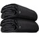 US Cargo Control 80" X 72" Large Sound Dampening Blankets with Grommets (2-Pack), Light Blocking Acoustic Blankets for Wall Hanging and Studios, Machine Washable, 9 Lbs