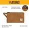 Carhartt Utility Multi-Size Pouch Set Brown