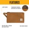 Carhartt Utility Multi-Size Pouch Set Brown