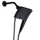 Danco Seventy 3-Setting Dual Combo, Fixed and Handheld Showerhead in Matte Black (12163)