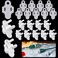 Ttq 10Pack Weatherproof Gaskets &amp; Plug Protector Covers for Electrical Outlets