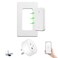 Greencycle Smart Plug with Switch, Wireless Switch, App, Voice,3 Ways Control