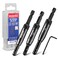 Workpro Self Centering Drill Bit Set, 3-Piece Vix Bit with Hex Key