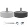 Magnetpro Rubber Coated Mounting Magnets Over 80LB Force
