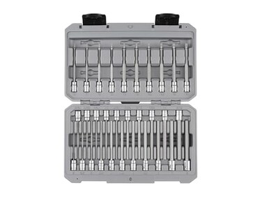 Tekton Long Hex and Torx Bit Socket Set, 31-Piece SHB90303